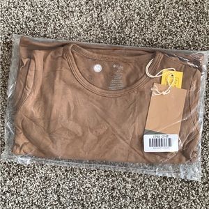 NEW with tags Kyte baby 4T toddler two piece pajamas in coffee